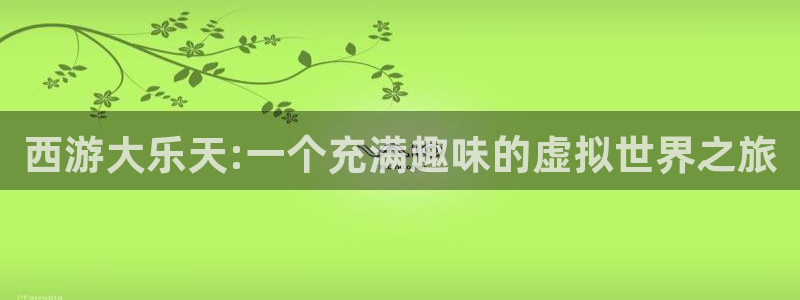 NG大舞台：西游大乐天:一个充满趣味的虚拟世界之旅