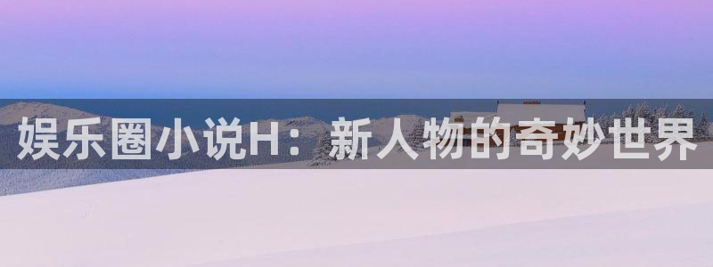 NG大舞台：娱乐圈小说H：新人物的奇妙世界